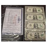 UNCUT SHEET BLACK ANGUS TENDER 1 BILL HAS BEEN CUT