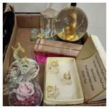 FIGURINES, CRYSTAL FIGURINES, MISC