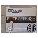 SIG SAUER 9 MM HP 20 RDS