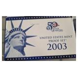 2003 US PROOF SET WITH QUARTERS
