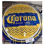 CORONA 16IN ROUND SIGN