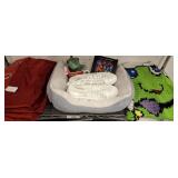 CURTAINS, DOG MAT, SHOES, MISC