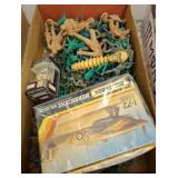 VINTAGE TOY SOLDIERS, MATCHBOX, MISC