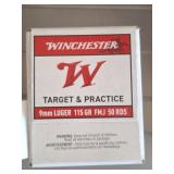 WINCHESTER 9MM 50 RDS