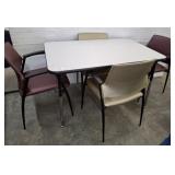 TABLE AND 4 CHAIRS