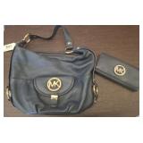 DESIGNER PURSE AND MATCHING WALLET