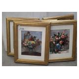 5 STILL LIFE/FLOWER PRINTS
