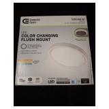 COMM ELECTRIC COLOR CHANGING FLUSH LIGHT