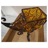 HORN A PLENTY CENTER PIECE STAND