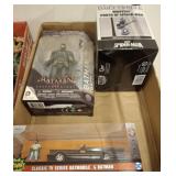 BATMAN AND SPIDERMAN ACTION FIGURES