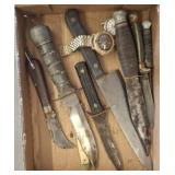 VINTAGE KNIVES AND WATCHES