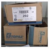 TOPAZ 3/4 IN WATER TIGHT HUBS