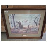 EDGE OF CLEARING QUAIL PRINT