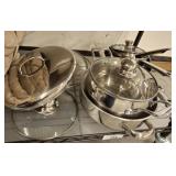 ASSORTED STAINLESS STEEL COOKWARE