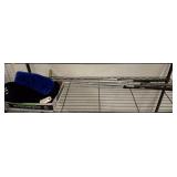 GROUP OF ASSORTED GOLF CLUBS WITH HEAD COVERS