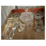 SUGAR DISH, PAPER WEIGHTS, MISC