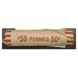 1940-S ROLL OF WHEAT PENNIES