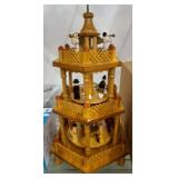 GERMAN 3 TIER CANDLE CAROUSEL