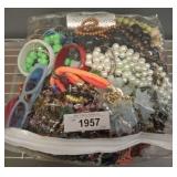 BAG OF COSTUME JEWELRY