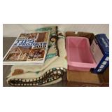 SILICONE MOLD, THROW, BOOK, DRAFT STOPPER