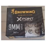 X POINT 9 MM HP 20 RDS