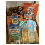NASCAR MINIATURE DIE CAST , MLB BOBBLE HEADS