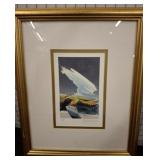 SIGNED AND NUMBERED ABSTRACT 14X18