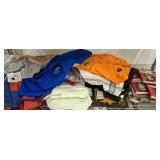 GROUP OF ASSORTED SHIRTS, MLB, OSU, ORNAMENTS