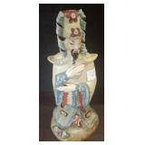 ORIENTAL FIGURINE SIGNED AND NUMBERED