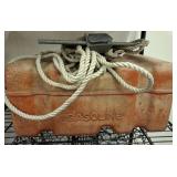 BOAT GAS TANK AND ANCHOR