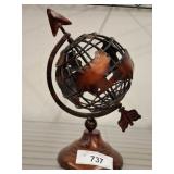 METAL ARMILLARY 12IN