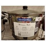 TRAMONTINA 16QT STOCK POT