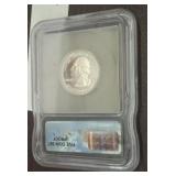 GRADED 2007 S SILVER QUARTER