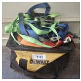 TOOL BAG OF RATCHET STRAPS