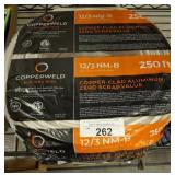 COPPERWELD 12/3 COPPER CLAD 250 FT