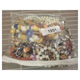 BAG OF COSTUME JEWELRY