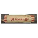 1941-S ROLL OF WHEAT PENNIES