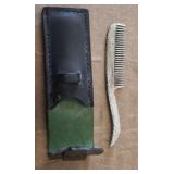 STERLING MUSTACHE BRUSH