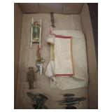 ANTIQUE LEAD SOLDIERS AND TENT