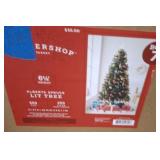 WONDER SHOP 6.5 FT PRE LIT CHRISTMAS TREE