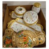 NESTING DOLL, PORCELAIN LIMOGE DECOR