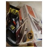 BLACK AND DECKER IRON, GLASSES,