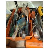 TOOL BOX AND CONTENTS, MALLET, MISC