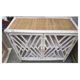 RATTAN/WICKER CABINET