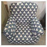 CHILDS SIZE TEEPEE THEMED ROCKING CHAIR