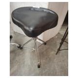 SADDLE STYLE ADJUSTABLE HEIGHT STOOL