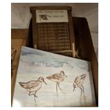WASHBOARD, SANDPIPER PRINT