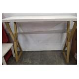 METAL BASE BAR TABLE