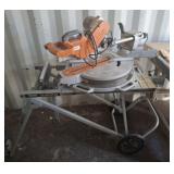 12 IN RIGID COMPOUND MITER SAW ON