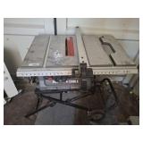 PORTER CABLE TABLE SAW ON STAND